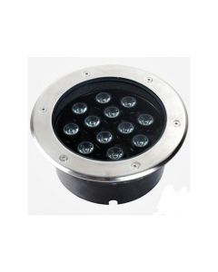 12W Stainless Steel LED Underground Light Outdoor Waterproof Buried Lamp