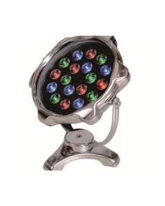 18W Underwater LED Light IP68 Waterproof Swimming Pool Aquarium Fish Tank Pond 12V/24V Fountain Lamp