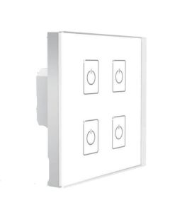 LTECH EDA4 DALI Touch Panel LED Controller 4CH On/Off Switch Wall Dimmer