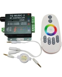 RGB Music V2 led controller Sound Audio Control+RF Touch Remote