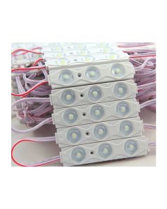 20pcs 3LEDs Waterproof SMD 2835 LED Modules Injection ABS DC 12V with Lens