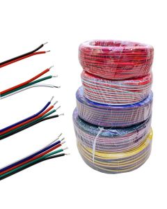 2pin/3pin/4pin/5pin LED Strip Extension Cable Extend Wire 3528 5050 Connector Cord
