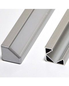 39" Aluminum L Tracking Extrusion Extruded Mounting Channel For LED Strips