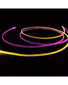3.0mm Flexible Solid Core Side Glow Light Plastic Fiber Optic Cable 100 Meters