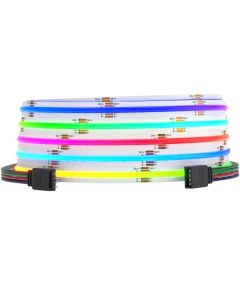 FCOB PWM RGB LED Light Strip 24V 576LEDs/M Flexible FOB COB 10mm High Density RA90 Linear