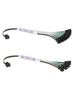 Mini TTL Signal Amplifier Repeater Booster for WS2812B WS2811 16703 SK6812 Led Light 5-24V