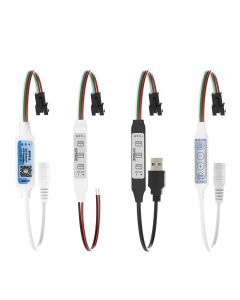 Mini WS2812B WS2811 Led Controller for Pixel Strip Light Music Bluetooth APP Control