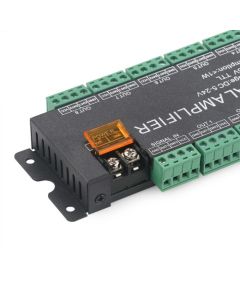 AHC8 5V to 24V 8CH SPI TTL Signal Synchronizer LED Amplifier Booster for WS2812B WS2811 SK6812