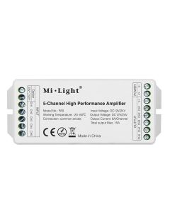PA5 MiBoxer MiLight 5-Channel High Performance Amplifier for RGB+CCT lIght