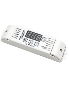 BC-834-PWM5V/BC-834-PWM10V Bincolor Led Controller 3-Digital-Display 4CH DMX512 Control