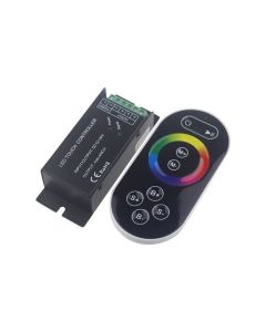 DC 12-24V Remote Control RF Wireless Touch RGB LED Controller LN-CON-TRF8B(T)-3CH-LV