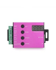 T-1000A 3CH output programmable SD card pixel led controller 5-24V for WS2811 WS2813 WS2812b IC Light