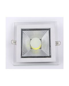 Glass COB LED Panel Light 5W 10W 15W 25W Downlight Recessed Ceiling Spot Down Lamp