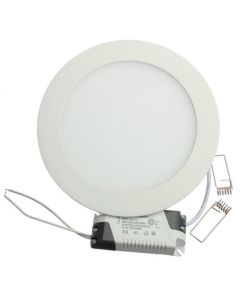 Round LED Panel Light 6W 9W 12W 15W 25W Recessed Ceiling Lamp Ultra Thin