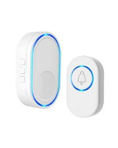 Wireless Doorbell 39 Music LED Flash Security Alarm Outdoor IP65 Waterproof Smart Home Intelligent Door Bell Chime Kit