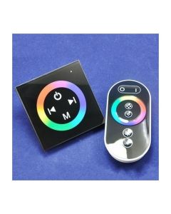 TM080 Wall Mounted RGB Controller RF Control Remote DC 12V 24V