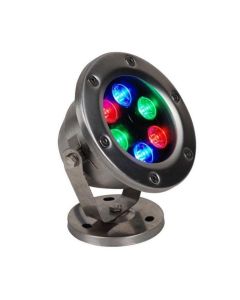 6W Underwater LED Light IP68 Waterproof Swimming Pool Fountain Aquarium Fish Tank Pond 12V/24V Lamp